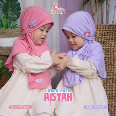 JILBAB ANAK AISYAH - Jilbab Masker Anak MiuLan Original Jilbab Polos Multicolor
