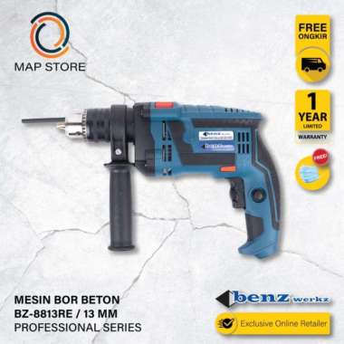 Benz Electric Impact Drill 13mm / Mesin bor beton