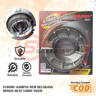 Fuboru Firodo Honda Beat Vario Tiger Kampas Rem Belakang Brake Shoe