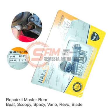 Master Rem Repairkit Seal Karet Beat Vario Scoopy Spacy Blade Revo ABS