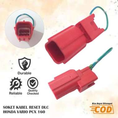 Soket Kabel Reset DLC SCS Honda PCX Vario 160 Connector Injeksi Euro