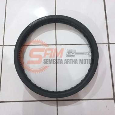 Velg Rossi WM 160x16 Pelek Hitam Motor Supra Jupiter Kaze 160 Ring 16