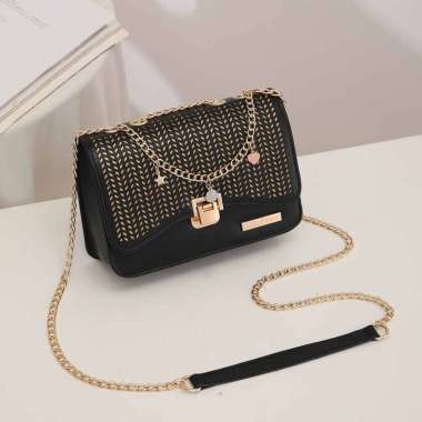 GYKACO SEORINA - Tas Selempang Wanita - Fashion Sling bag (Import) Black