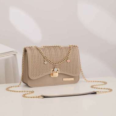 GYKACO SEORINA - Tas Selempang Wanita - Fashion Sling bag (Import) Khaki