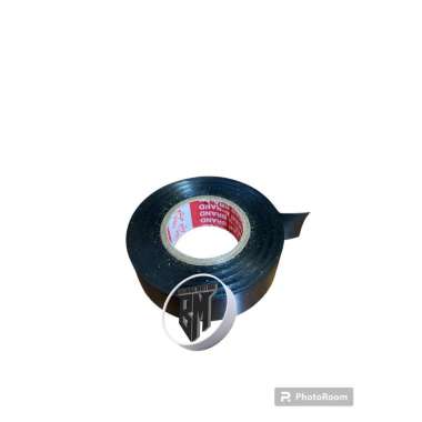 ISOLASI KABEL BODY SEPEDA MOTOR NITTO / DEER BRAND 19MMX20M IDB01 Hitam