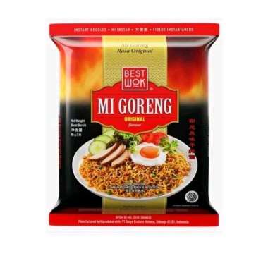 BEST WOK Mie Goreng Instan Original