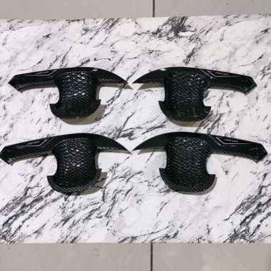 Outer handle mamgkok pintu mobil Toyota Agya 2023 carbon