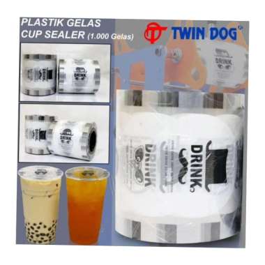Tutup segel minuman-cup sealer-tutup minuman-plastik segel Lid segel gelas minuman