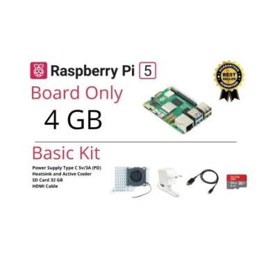 *Paket/Board* Raspberry Pi 5 - 1GB/ 2GB/4GB/8GB 4GB Basic Kit