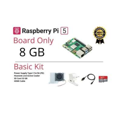 *Paket/Board* Raspberry Pi 5 - 1GB/ 2GB/4GB/8GB 8GB Basic Kit