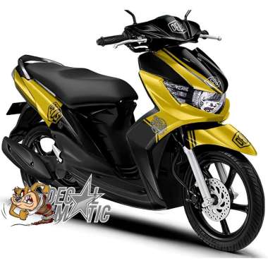 Decal Full Body Mio Soul GT 115 Full Body Decal Soul GT 125 Full Body Striping Mio Soul - De us ex M