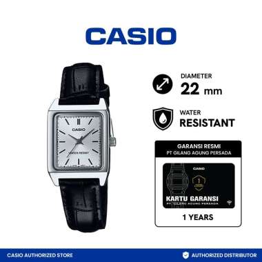 Casio LTP-V007L-7E1UDF Casual Jam Tangan Wanita - White White