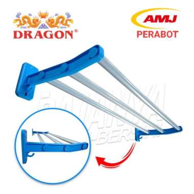 DRAGON Jemuran Handuk Dinding Rak Handuk Gantung