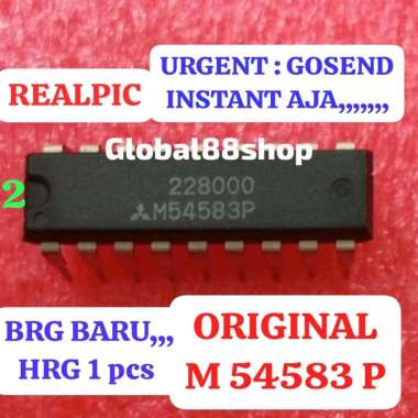 M54583P M 54583P 54583 P IC TR FINAL POWER AMPLIFIER IGBT MESIN LAS TRAPO TRAVO TRANSISTOR AUDIO