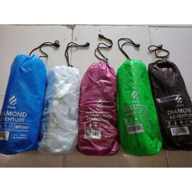 Jas Hujan Mantel Hujan Jaket Celana Diamond Adventure Tas Backpack BP7001 PLEVIA 7001 Mantol Cewek C