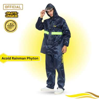 Mantel Hujan Pria Tebal Kualitas Bagus Acold Rainman Viper Jas Ujan Wanita Mantol Laki2 Sepeda Motor