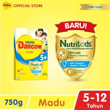Dancow 5+ Vanila/Madu 750gr - Susu Anak 5-12 Tahun madu