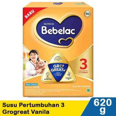 Bebelac 3 620gr - Susu Pertumbuhan Anak (1-3 Tahun) Madu