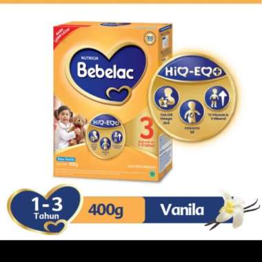 Bebelac 3 400gr - Susu PertumbuhanMadu / Vanila Vanila