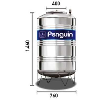 TANDON / TANGKI AIR STAINLESS STEEL PENGUIN - ALL VARIANT MEDAN TBSK 500