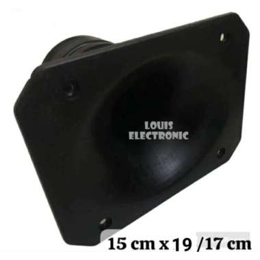 Horn Tweeter 15x19 Cm Plastik Kualitas Bagus Tebal Corong Tweeter 15x19/17