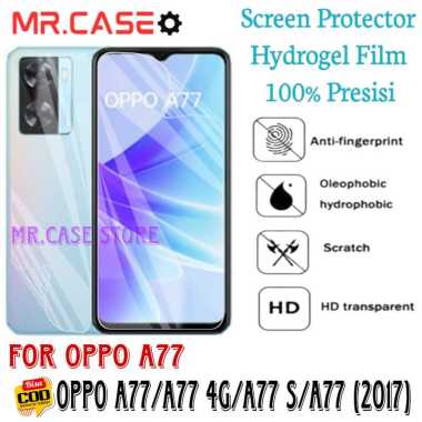 ANTIGORES HYDROGEL CLEAR/BENING OPPO A77 / A77 S / A77 4G / A77 (2017) SCREEN PROTECTOR HP Mr case s