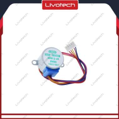 Motor Stepper 5V DC 28BYJ-48 4-Phase 5-Wire Gear Steper Arduino Robot