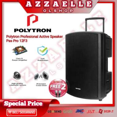 POLYTRON Speaker Aktif PASPRO-12F3 / PASPRO12F3 / PASPRO 12F3 Multicolor