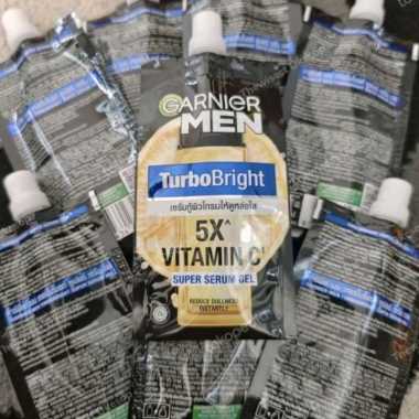 Garnier Men Super Serum Gel 5x Vitamin C Turbo Bright 7ml