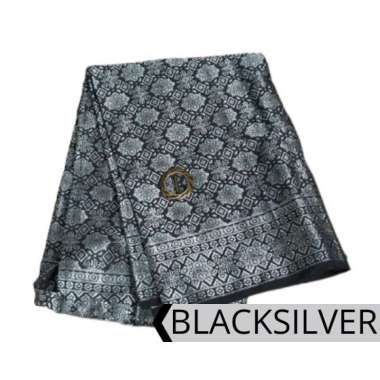 Best rok lilit songket palembang premium - lavendersilver, All Size hitam silver