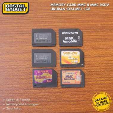 Memory Card MMC RSDV Nokia Ngage QD 6600 6630 7610 9300 9500 N70 N90 1 gb