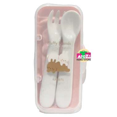 Fluffy Friends Cutlery and Case