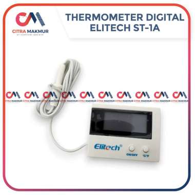 Digital Thermometer Elitech ST 1A Sensor Pengukur Ruangan Ukur Suhu Display AC Mobil Kulkas