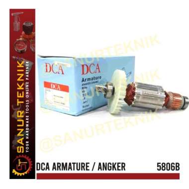 DCA Armature / Angker Compatible For Circular Saw MAKITA 5806B 5806 B Multicolor