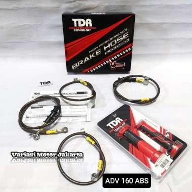 Selang Rem Set ADV 160 ABS TDR CARBON BLACK