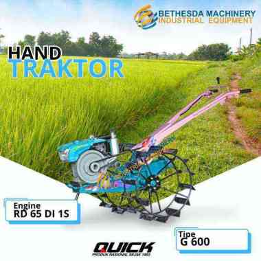 Quick Hand Traktor G600 Mesin Bajak Sawah 6.5 HP / 6.5 PK