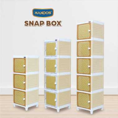 LEMARI CABINET NAIBA NANDOS SNAP BOX 7104 SUSUN 4