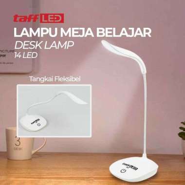 Lampu Meja Belajar LED Super Terang Cas / Lampu Belajar LED Charger Listrik Tinggi / Lampu Meja Bela
