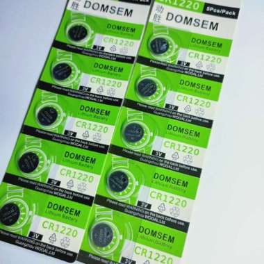 Baterai CR1220 - Battery CR1220 Lithium - Baterai Cr 1220 Baterai Jam Tangan 1pcs Baterai CR 1220