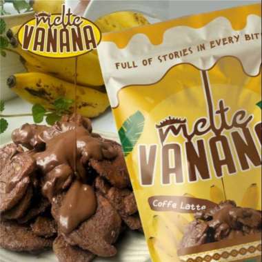 Keripik pisang lumer rasa coffee latte tiramisu