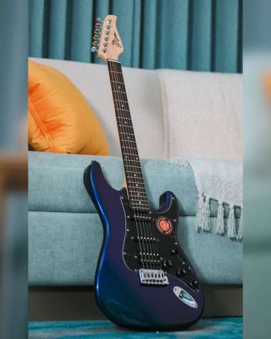 JS Guitars JS ST-2 HSS Nova Series Nebula Electric Guitar