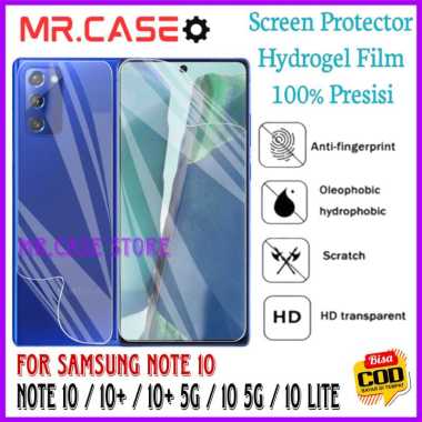 ANTIGORES HYDROGEL CLEAR/BENING SAMSUNG NOTE 10 / 10+ / 10 5G / 10+ 5G / 10 LITE SCREEN PROTECTOR HP