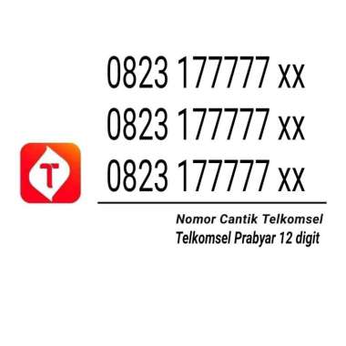 Telkomsel Nomor Cantik simpati Kartu Cantik Telkomsel prabayar 77777 0823 177777 92