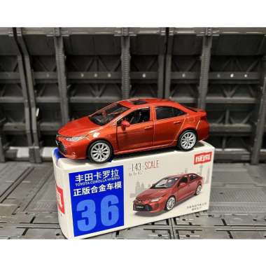 DIECAST MITSUBISHI LANCER EVO X SUZUKI JIMNY TOYOTA COROLLA LISENSI COROLLA 1:36