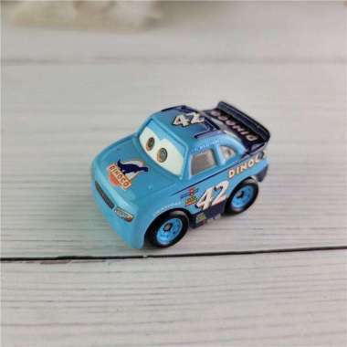 Disney Cars Mini Racers Mattel Diecast Metal Alloy mobil Dinoco Weathers Blue