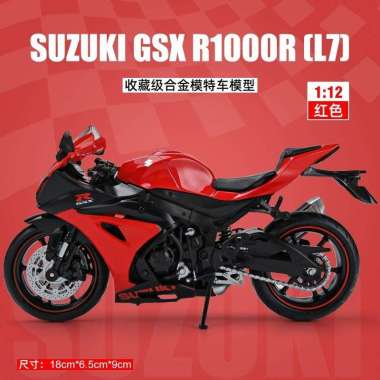 HONDA CBR 1000RR-R FIREBLADE APRILIA RSW4RR1000 Miniatur Skala 1: 12 GSX1000RR Red