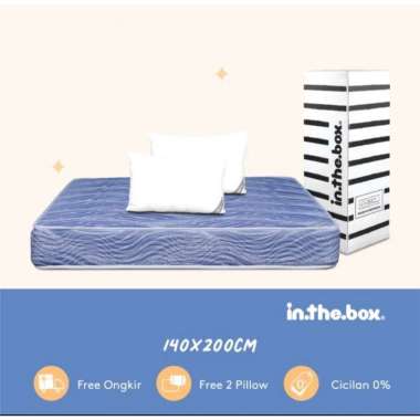 Kasur Spring Bed Inthebox ALPHA Uk 140x200 (Custom) / Kasur in the box Alpha / Kasur /