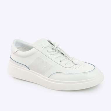 EM86 SEPATU PRIA SNEAKER EVERBEST ORIGINAL SNEAKERS KETS KULIT ALL FULL WHITE PUTIH POLOS