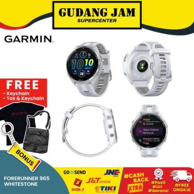 Garmin Forerunner 965 / FR 965 - Garansi Resmi TAM 2 Tahun Whitestone