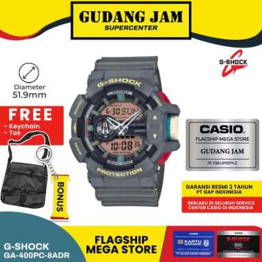GShock GA-400PC-8ADR GA-400 GA400PC GA400 Garansi Resmi 2 Tahun